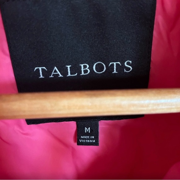 Talbots Vibrant Pink Outerwear - Picture 3 of 3